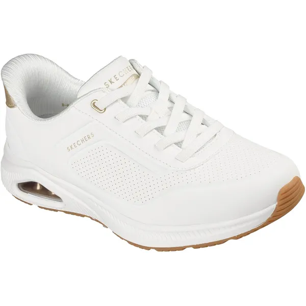 Skechers Arch Fit UNO Relaxing On Air Slip Ins White, vergelijk prijzen bij 1 winkel