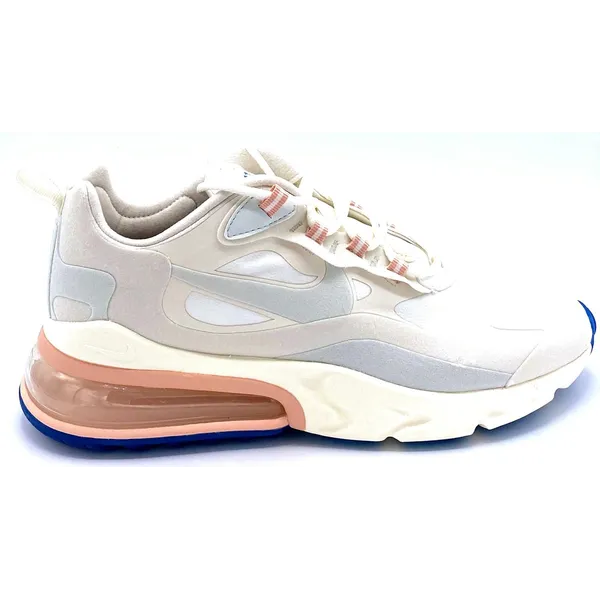 Nike Air Max 270 React (American Modern) Summit Wit/Phantom/Coral Stardust/Ghost Aqua Wit/Oranje, vergelijk prijzen bij 1 winkel