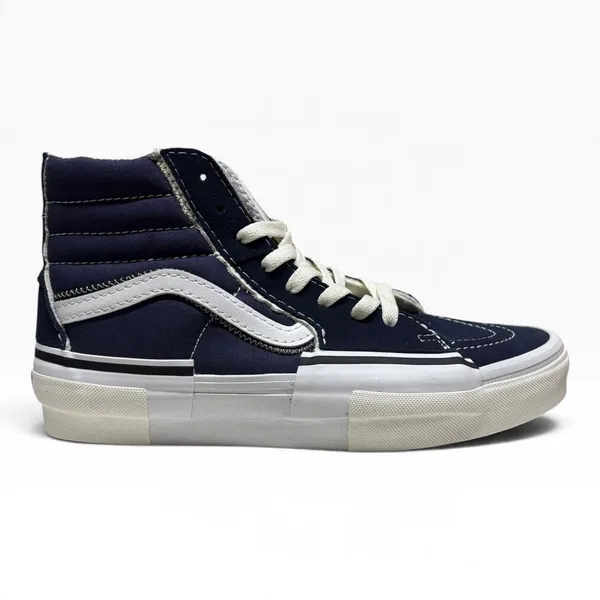 Vans SK8-Hi Reconst Donkerblauw/Wit, vergelijk prijzen bij 1 winkel