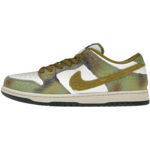 Nike SB Dunk Low Alexis Sablone Chameleon Oil Green/Desert Moss/White, vergelijk prijzen bij 1 winkel