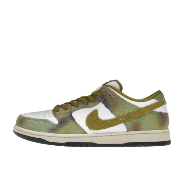 Nike SB Dunk Low Alexis Sablone Chameleon Oil Green/Desert Moss/White, vergelijk prijzen bij 1 winkel