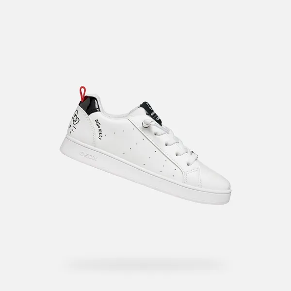 Geox Sneakers Wit/Zwart, vergelijk prijzen bij 1 winkel
