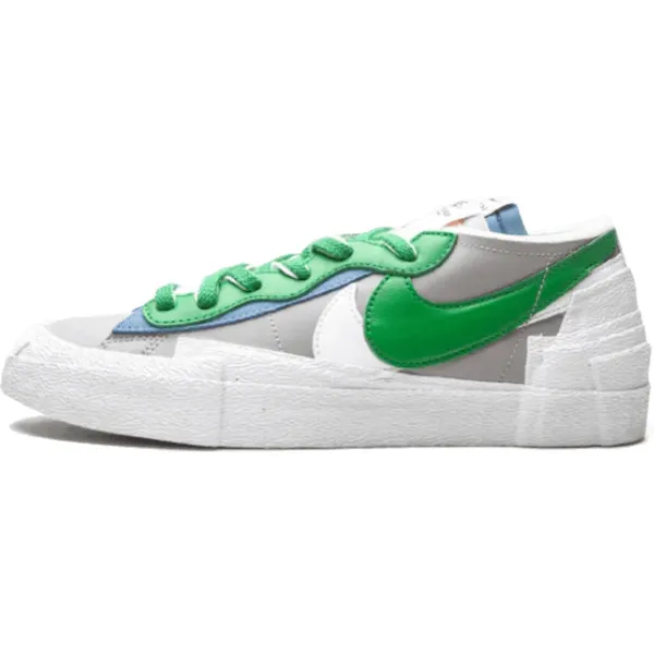 Nike Blazer Low Sacai Medium Grey Classic Green, vergelijk prijzen bij 1 winkel