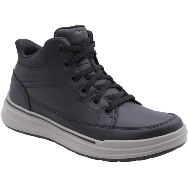 Skechers Sterling Rogan Slip On Leer Zwart, vergelijk prijzen bij 1 winkel