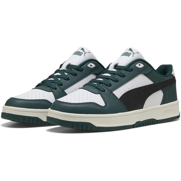 Puma Rebound Slam Lo Dark Green-Black-White 05, vergelijk prijzen bij 2 winkels