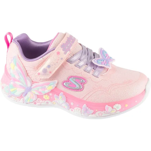 Skechers S-Lights: Butterfly Bliss Roze Kids, vergelijk prijzen bij 1 winkel