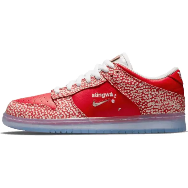 Nike SB Dunk Low Stingwater Magic Mushroom Red/White-Ice, foto 2 van 2