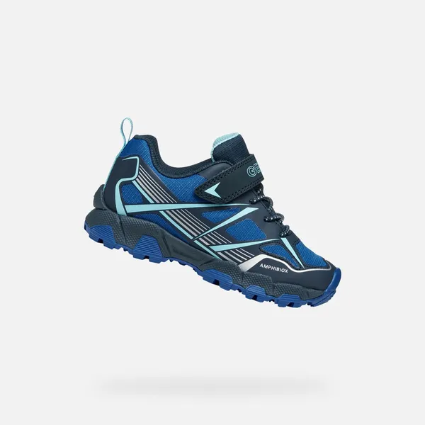 Geox Magnetar Abx Tieners Marineblauw/royaalblauw, vergelijk prijzen bij 1 winkel