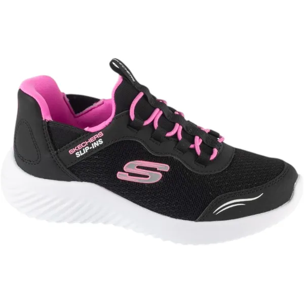 Skechers Slip-Ins: Bounder Simple Cut Zwart Kids, vergelijk prijzen bij 1 winkel