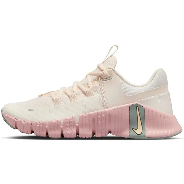Nike Free Metcon 5 Fitnessschoenen Pale Ivory/Light Silver/Mica Green/Ice Peach Fitness & Training, vergelijk prijzen bij 1 winkel