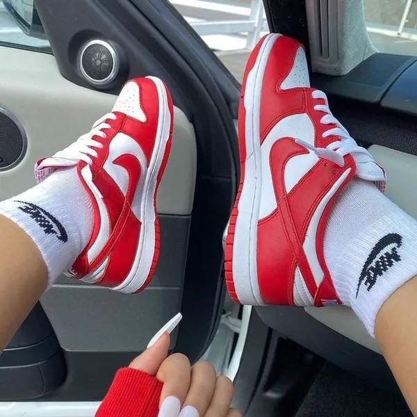 Nike Dunk Low Next Nature White Gym Red, vergelijk prijzen bij 1 winkel