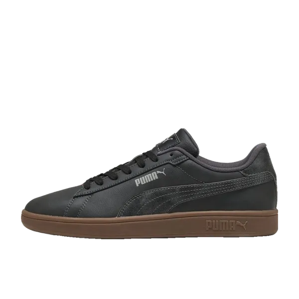 Puma Smash 3.0 Crafted Leather Black Moddy-Gray, vergelijk prijzen bij 2 winkels