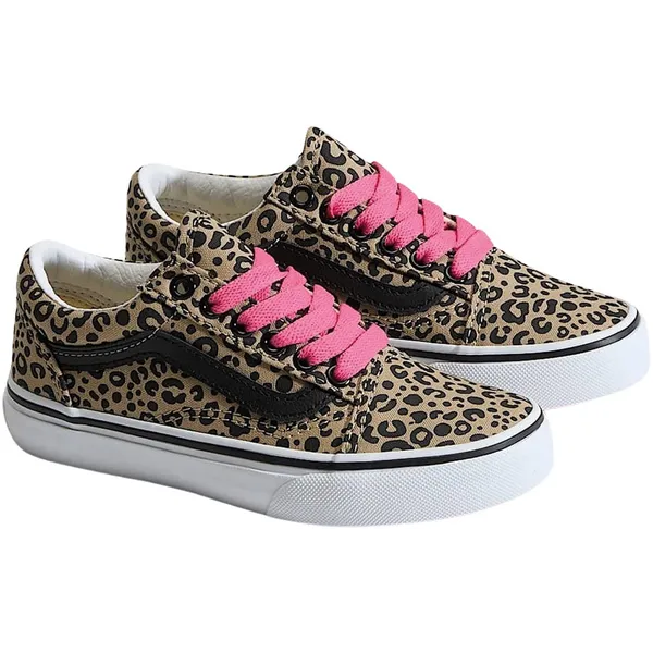 Vans Old Skool Bruin/Zwart/Roze Kids, vergelijk prijzen bij 1 winkel