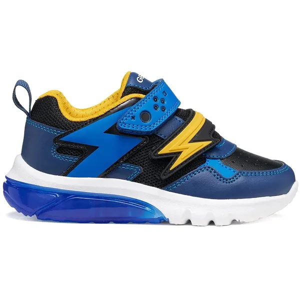 Geox Ciberdron B Met Lichten Blauw Kids, vergelijk prijzen bij 1 winkel