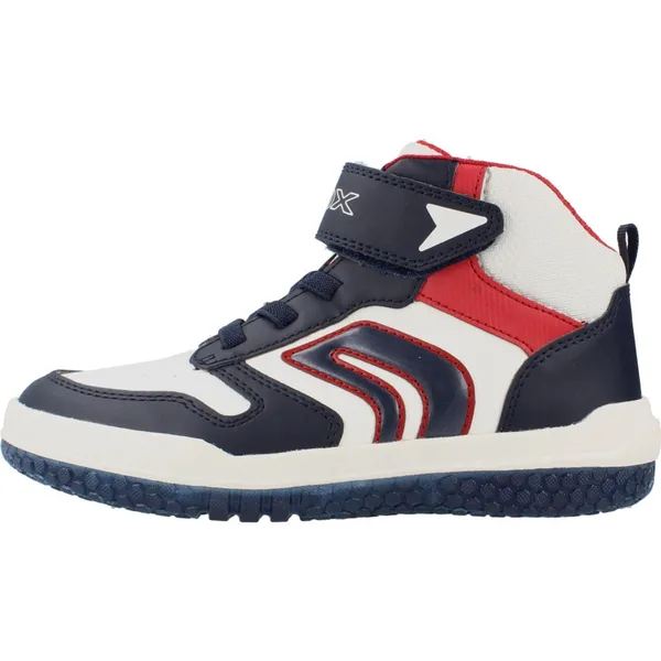 Geox J Buzzerlight Boy Blauw, vergelijk prijzen bij 1 winkel