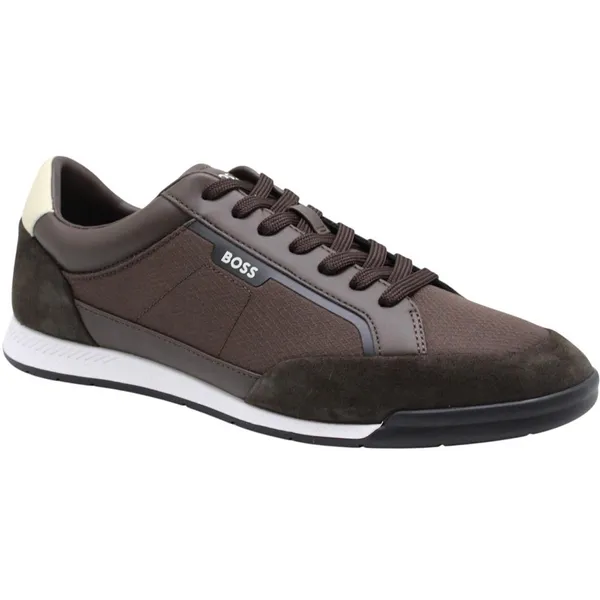 Hugo Boss Sneakers Donkerbruin, vergelijk prijzen bij 1 winkel