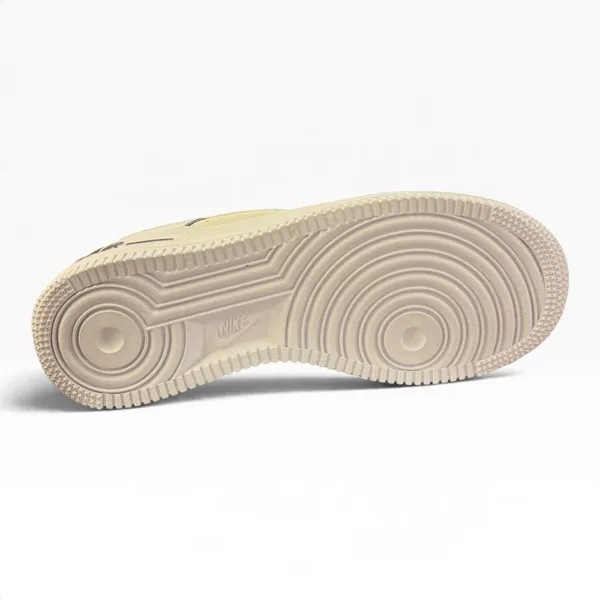 Nike Air Force 1 BG Wit/Bruin/Beige, foto 2 van 2