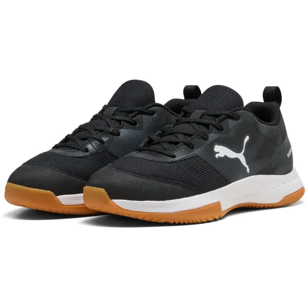 Puma Varion 3 Jr 01 Indoor-Schoenen met Klittenbandsluiting Zwart Kids, vergelijk prijzen bij 1 winkel