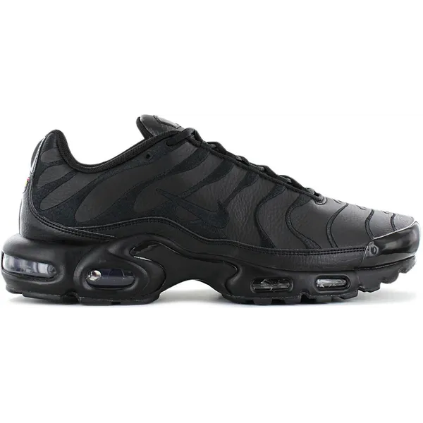 Nike Air Max Plus TN Leather Triple Black Zwart, vergelijk prijzen bij 1 winkel