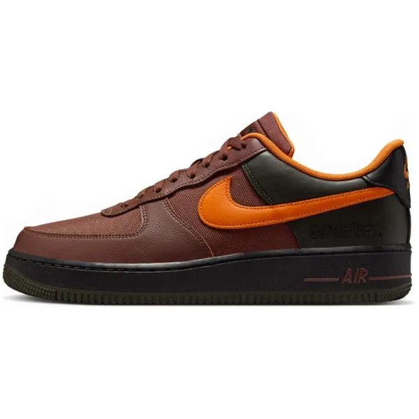 Nike Air Force 1 Bruin/Zwart/Oranje, vergelijk prijzen bij 3 winkels