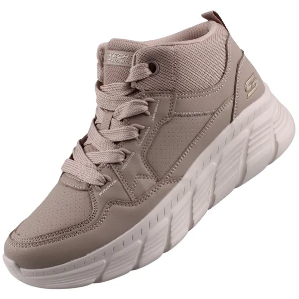 Skechers Bobs B Flex Hi Mountain Hi Mid-Top Grijs, vergelijk prijzen bij 1 winkel