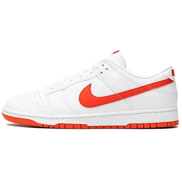 Nike Dunk Low Retro Wit/Rood, vergelijk prijzen bij 2 winkels