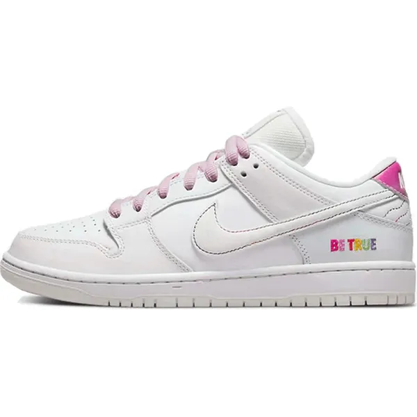 Nike SB Dunk Low Pro Be True Wit/Multicolor, vergelijk prijzen bij 1 winkel