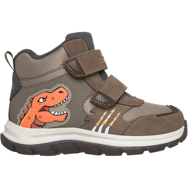 Skechers Dynamic Trail Dino-Scouts Taupe/Oranje Kids, vergelijk prijzen bij 1 winkel