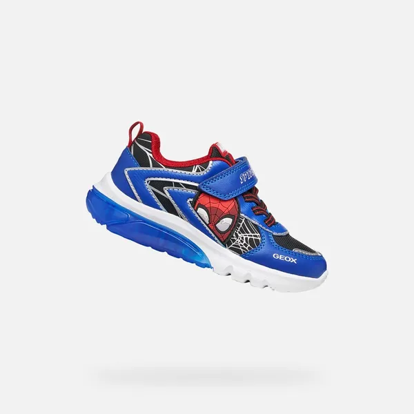 Geox Ciberdron K Met Lichten Blauw Kids, vergelijk prijzen bij 1 winkel