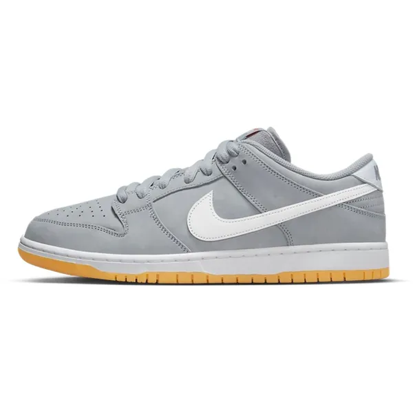 Nike SB Dunk Low Pro ISO Orange Label Wolf Grey Gum, vergelijk prijzen bij 1 winkel