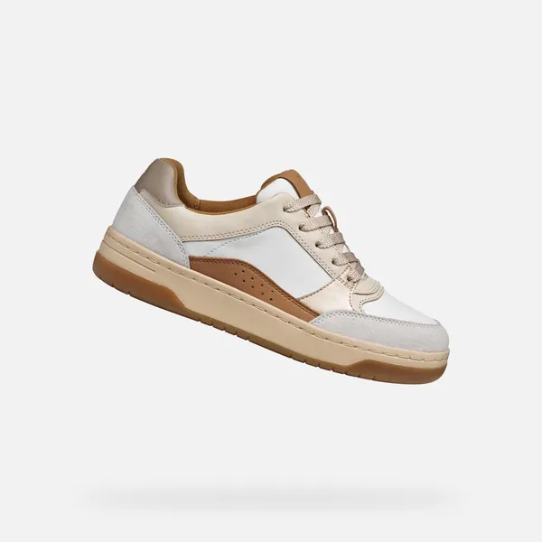 Geox Sedral Court Wit/Beige, vergelijk prijzen bij 1 winkel
