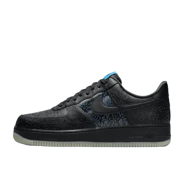 Nike Air Force 1 Low Computer Chip Space Jam Black/Light Blue Fury-Black, vergelijk prijzen bij 1 winkel