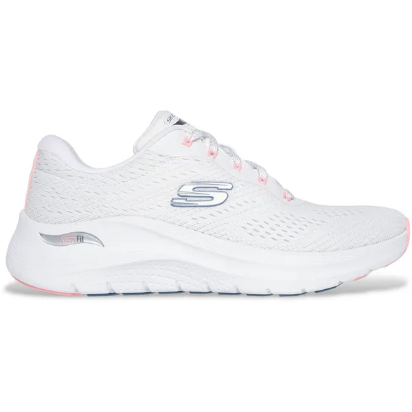 Skechers Arch Fit 2.0 Big League White Mesh/Pink/Blue Trim, vergelijk prijzen bij 1 winkel