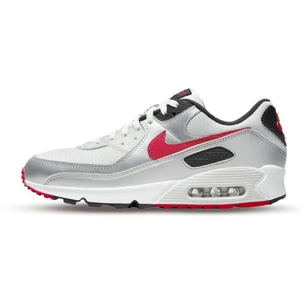 Nike Air Max 90 Zilver/Rood/Zwart, vergelijk prijzen bij 1 winkel