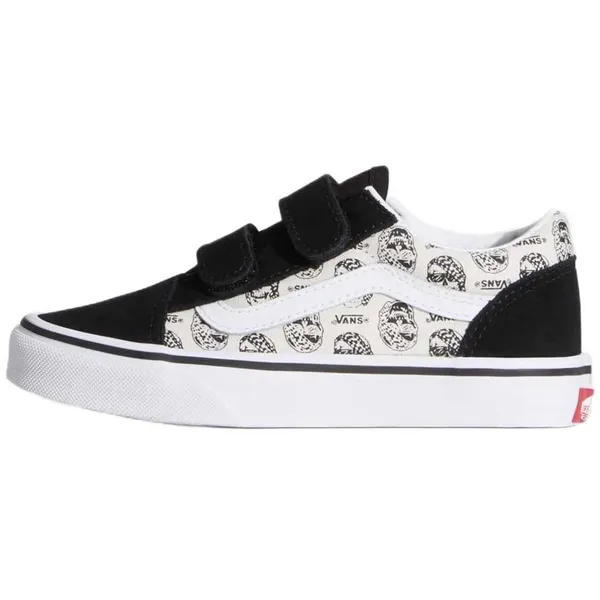 Vans Old Skool V Wit Kids, vergelijk prijzen bij 1 winkel