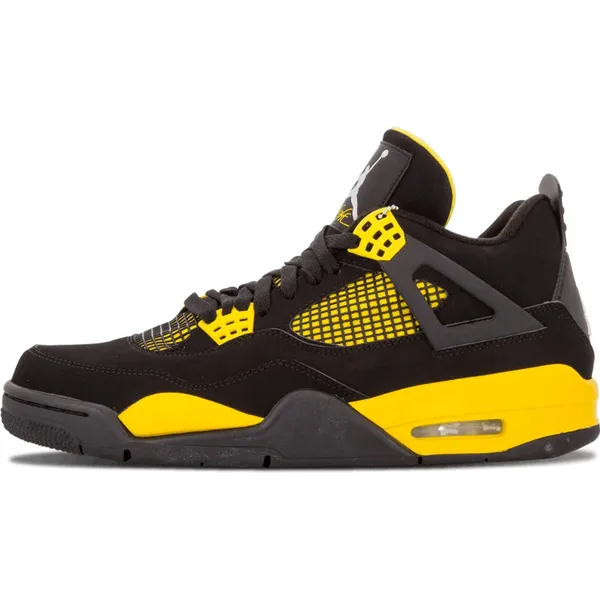 Jordan 4 Retro Thunder (2023) Black/Tour Yellow, vergelijk prijzen bij 1 winkel
