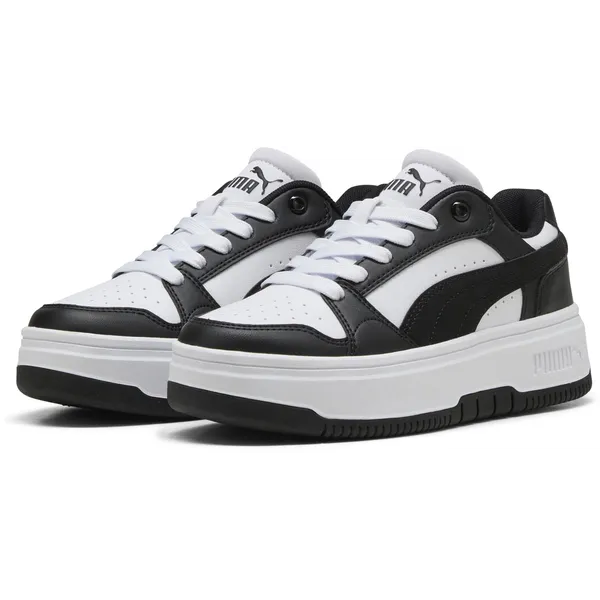 Puma Rebound Jr White-Black Kids, vergelijk prijzen bij 1 winkel