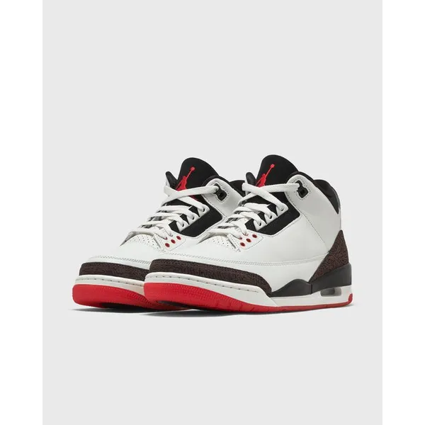 Air Jordan 3 Sail Black-Universal Red-Pale Ivory-Palomino, foto 4 van 4