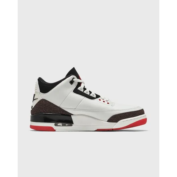 Air Jordan 3 Sail Black-Universal Red-Pale Ivory-Palomino, foto 5 van 6