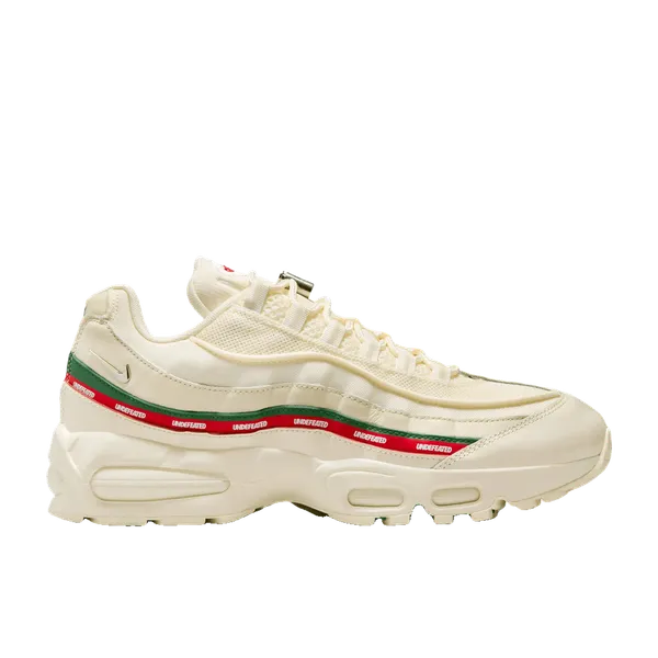 Nike Air Max 95 x Undefeated (Sail/Metallic Silver-Gorge Green), vergelijk prijzen bij 1 winkel