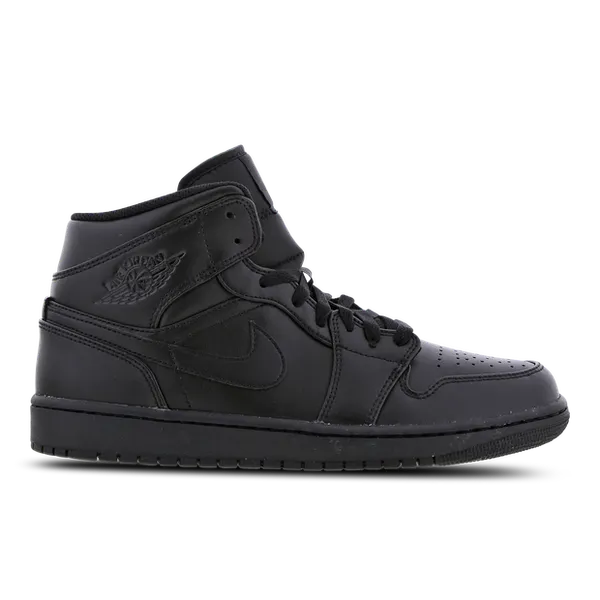 Jordan 1 Mid Zwart Leer, vergelijk prijzen bij 1 winkel