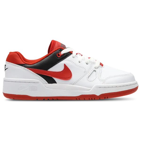 Nike Full Force Low Wit Kids, vergelijk prijzen bij 2 winkels