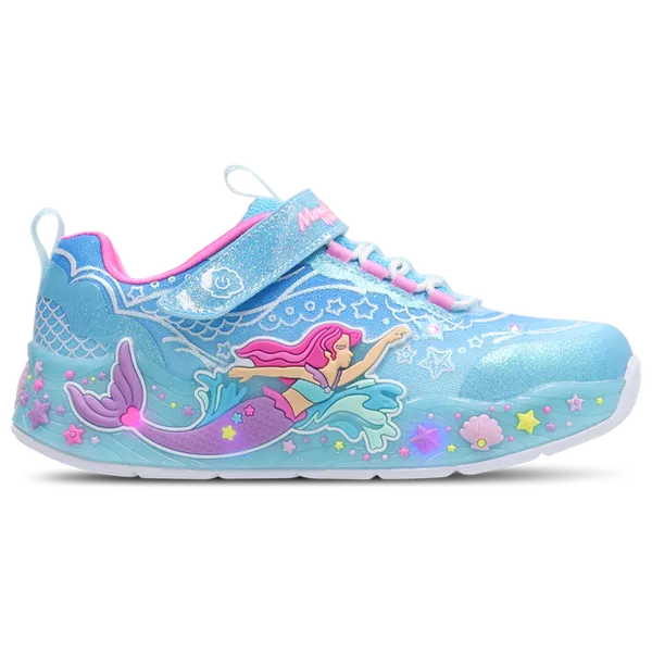 Skechers S-Lights Peuterschoenen Zwart Plastic, vergelijk prijzen bij 3 winkels