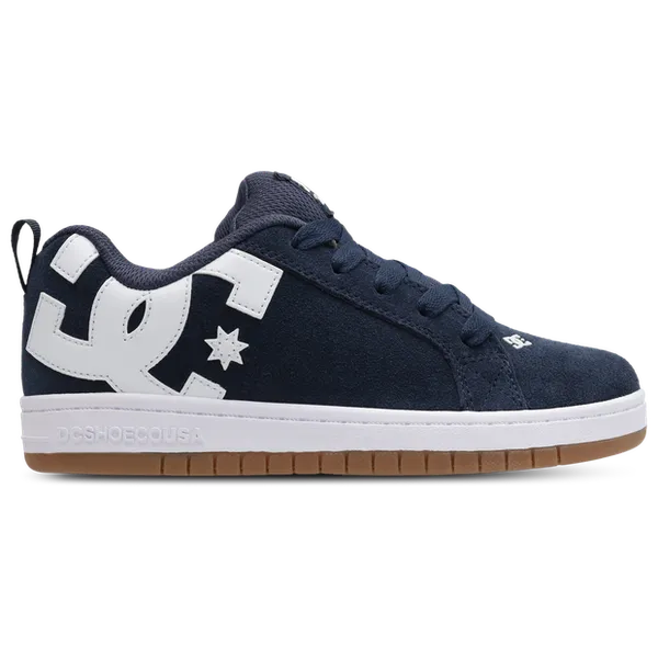 DC Shoes Court Graffik Blauw Suède Kids, vergelijk prijzen bij 1 winkel