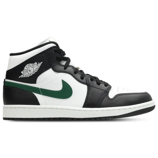 Jordan Aj1 Mid Zwart Leer, vergelijk prijzen bij 1 winkel