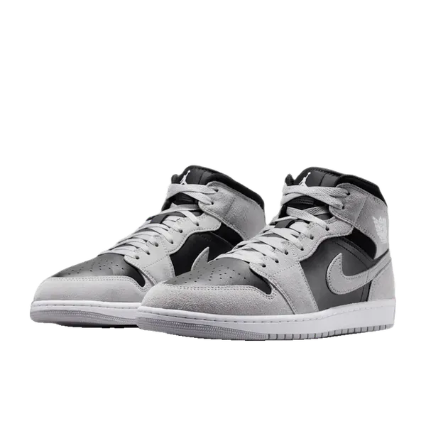 Jordan Aj1 Mid Grijs Leer, vergelijk prijzen bij 2 winkels