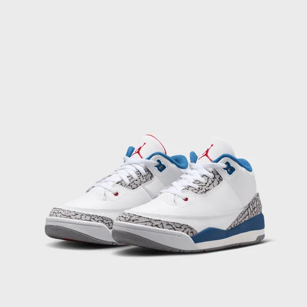 Jordan AJ3 Peuterschoenen Wit, foto 3 van 3
