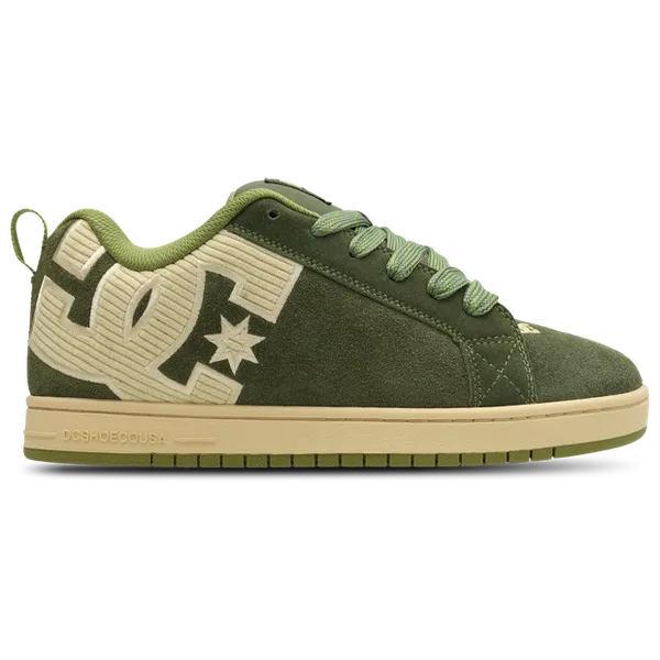 DC Shoes Court Graffik Groen Suède, vergelijk prijzen bij 1 winkel