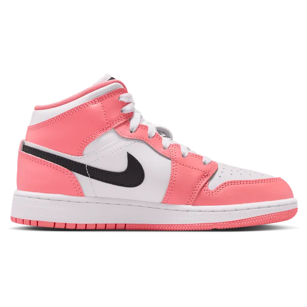 Jordan Aj1 Mid Rood Kids, vergelijk prijzen bij 2 winkels
