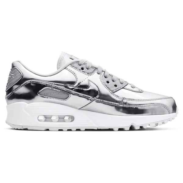Nike Air Max 90 Grijs Leer Textil, foto 2 van 2